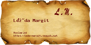 Láda Margit névjegykártya