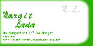 margit lada business card